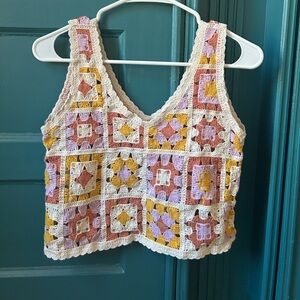 Crocheted Tank Top